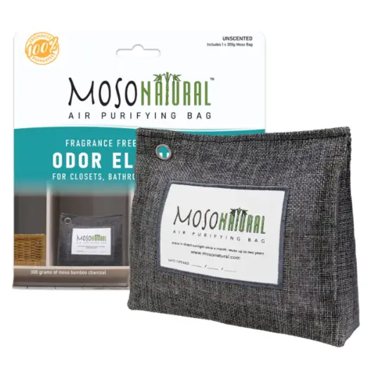 Moso Natural Air Purifying Bag
Best Non-Toxic Car Air Fresheners