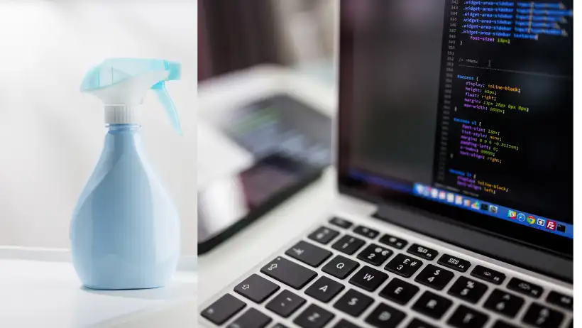 Is it safe to use air freshener around computers
