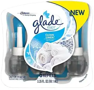 Glade Clean Linen Scented Oil Twin Refill