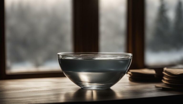 can a bowl of water act as a humidifier