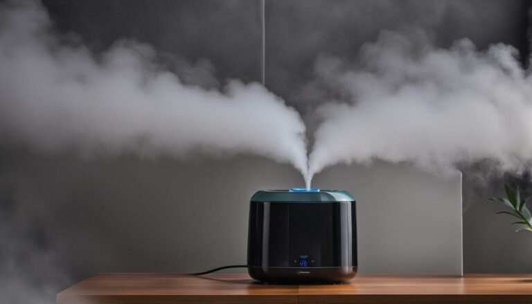 hot or cold water in humidifier