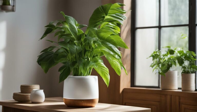 where to place humidifier for plants