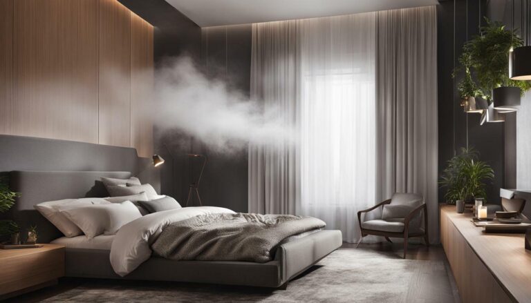 where to put a humidifier in the bedroom