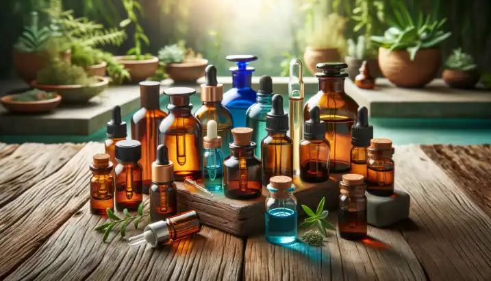 Why Essential Oils Expire. Essential oils should be stored in amber or blue glass bottles out of sunlight to preserve freshness.