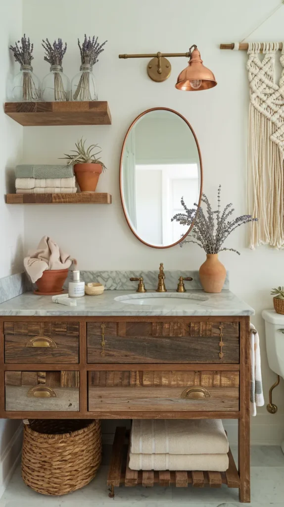 Skylit bathroom featuring a clawfoot tub, leafy hanging plants, and textured walls